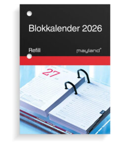 Mayland Blokkalender REFILL 2026