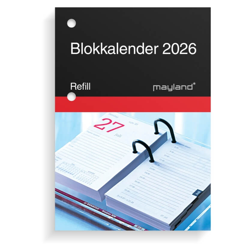 Mayland Blokkalender REFILL 2026