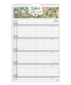 Mayland Familiekalender Otto Dickmeiss og Lilja Scherfig 4 kolonner 2026