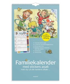 Mayland Familiekalender Otto Dickmeiss og Lilja Scherfig 4 kolonner 2026