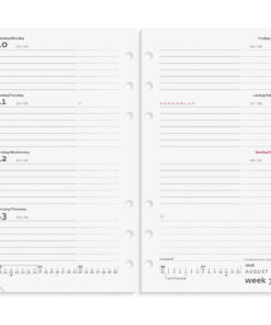 Mayland System PP ugekalender tvært REFILL 2026