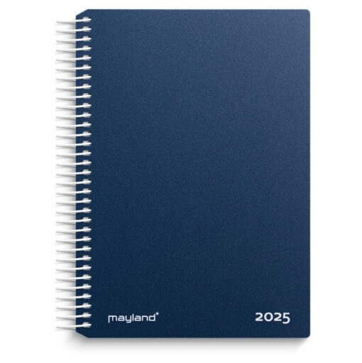 Mayland dagkalender blå PP-plast 2025