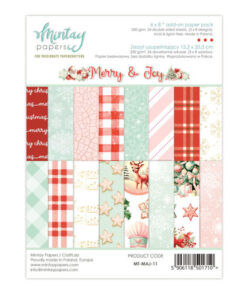 Mintay Papers Add On Paper Pad Merry & Joy MT-MAJ-11