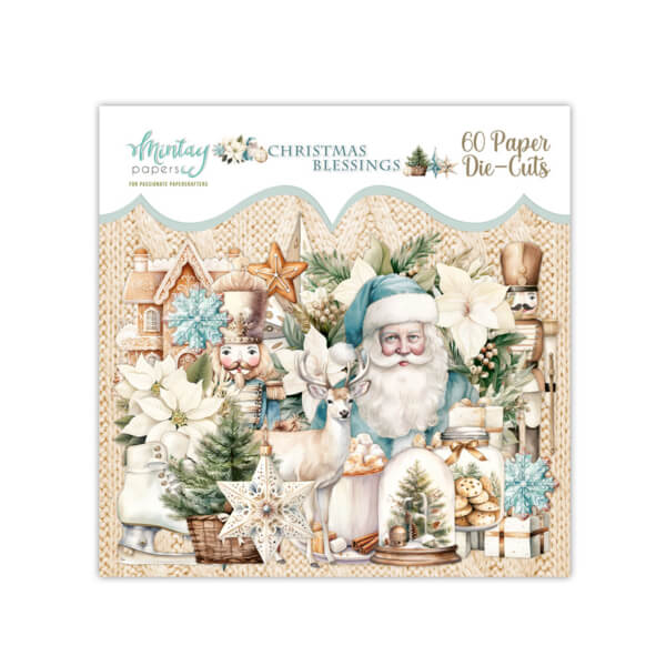 Mintay Papers Die-Cuts Christmas Blessing 60stk MT-CHB-LSC