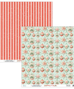 Mintay Papers Merry & Joy dobbeltsidet papir 30x30cm MT-MAJ-04