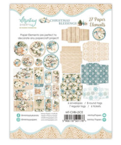 Mintay Papers papir elementer Christmas Blessing 27stk MT-CHB-LSCE