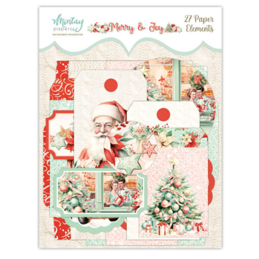 Mintay Papers papir elementer Merry & Joy MT-MAJ-LSCE