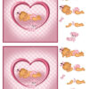 3D ark baby pige Barto Design 067031