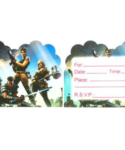 Fortnite fødselsdag invitationer