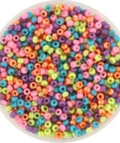 Miyuki perler seed beads 11/0 crazy flower mix 141