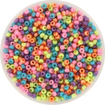 Miyuki perler seed beads 11/0 crazy flower mix 141