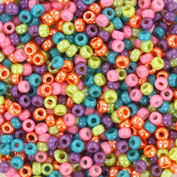 Miyuki perler seed beads 11/0 crazy flower mix 141