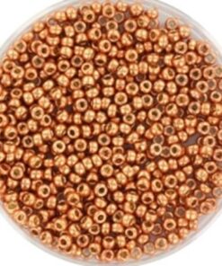 Miyuki perler seed beads 11/0 duracoat galvanized muscat 4206