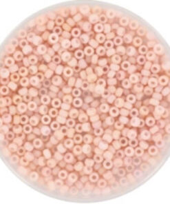 Miyuki perler seed beads 11/0 opaque matte tea rose 2036