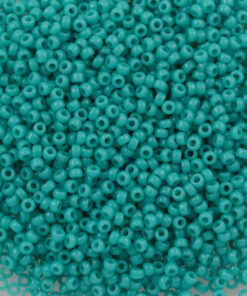 Miyuki perler seed beads 11/0 opaque turquoise green 412
