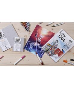 Clairefontaine layout pad DIN A4 blank hvid