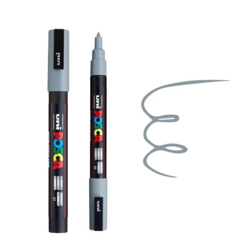 Posca tusser grå PC-3M