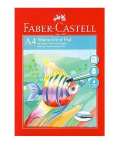 Faber-Castell akvarelblok A4 med 40 syrefri ark i 140 g/m² til akvarelmaling og tegning