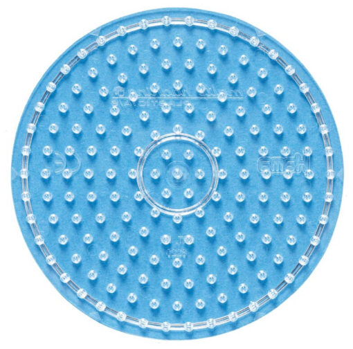 Hama maxi stiftplade perleplade rund transparent