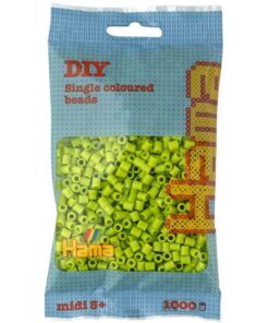 Hama midi perler lime 207-104