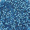 Miyuki Delica perler Silverlined capri blue 149