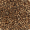 Miyuki Delica perler Silverlined root beer 150