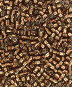 Miyuki Delica perler Silverlined root beer 150