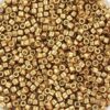 Miyuki Delica perler duracoat galvanized champagne 1834 11/0
