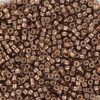 Miyuki Delica perler duracoat galvanized dark mauve 1843 11/0