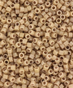 Miyuki Delica perler duracoat opaque dyed beige 2105 11/0