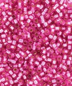 Miyuki Delica perler duracoat opaque dyed pink parfait 2153 11/0