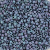 Miyuki Delica perler metallic matte luster steel blue 376
