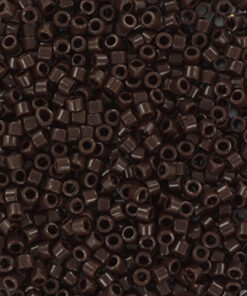 Miyuki Delica perler opaque chocolate 734 11/0