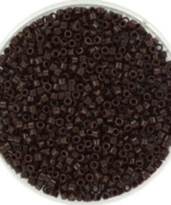 Miyuki Delica perler opaque chocolate 734 11/0