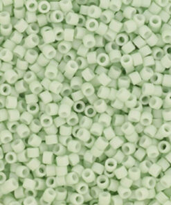 Miyuki Delica perler opaque matte light mint 1516-1 11/0
