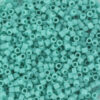 Miyuki Delica perler opaque turquoise green 729 11/0