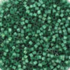 Miyuki Delica perler silk satin dyed emerald 1814 11/0