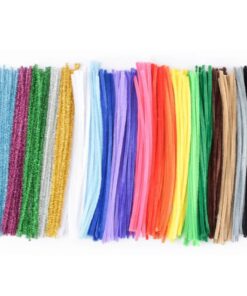 Chenille piberenser mix 6mm 30cm