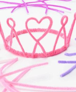 Chenille piberensere mix 6mm 30cm