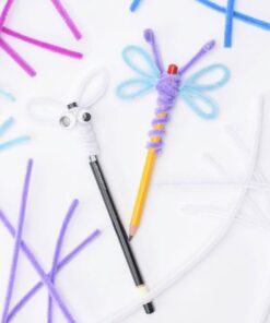 Chenille piberensere mix 6mm 30cm