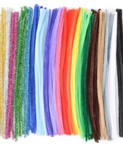 Chenille piberensere mix 6mm 30cm