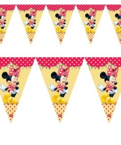 Minnie Mouse vimpel flag guirlande