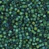 Miyuki Delica perler fancy lined spruce 2381 11/0