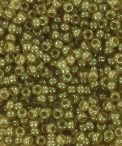Miyuki perler seed beads 11/0 ceylon translucent celery 2374
