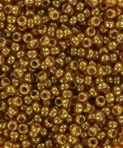 Miyuki perler seed beads 11/0 ceylon translucent spice 2372