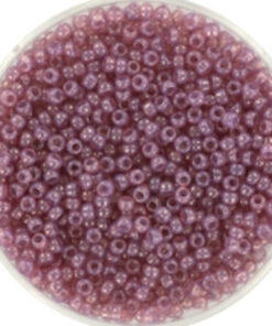 Miyuki perler seed beads 11/0 ceylon translucent thistle 2373