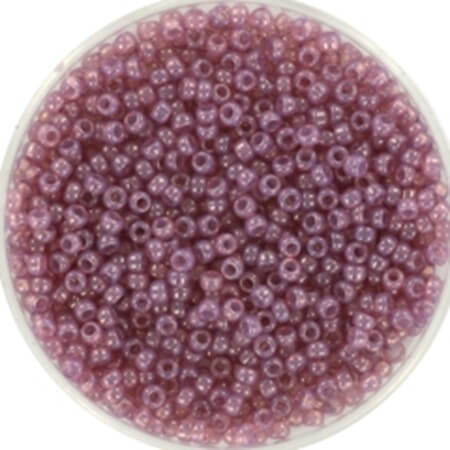 Miyuki perler seed beads 11/0 ceylon translucent thistle 2373