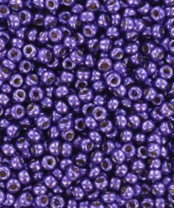 Miyuki perler seed beads 11/0 duracoat galvanized dark lilac 5109
