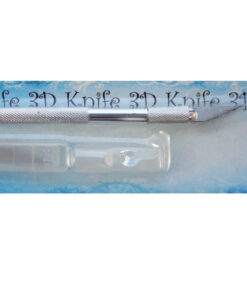 Nellies Choice skalpel kniv med metalhåndtag med 5 skæreblade