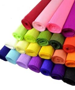 Crepe papir til blomster 90g